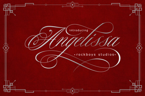 Angelissa: A Handwritten Font for Brand Identity