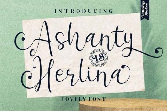 Ashanty Herlina: A Script Font for Small Business Branding
