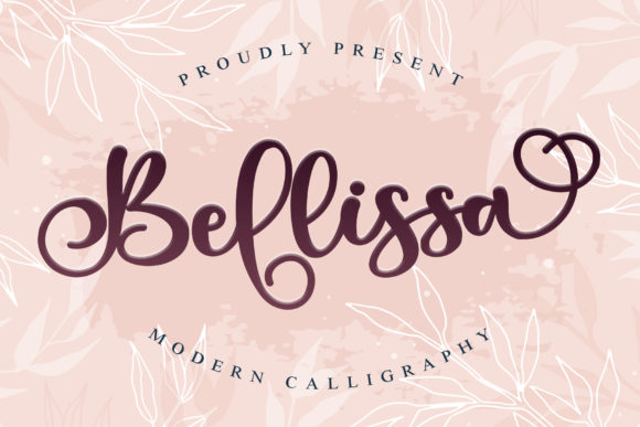 Bellissa: A Modern Handwritten Font for Editorial Design