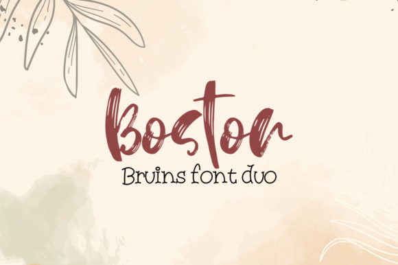 Boston Bruins Font for Scroll-Stopping Design