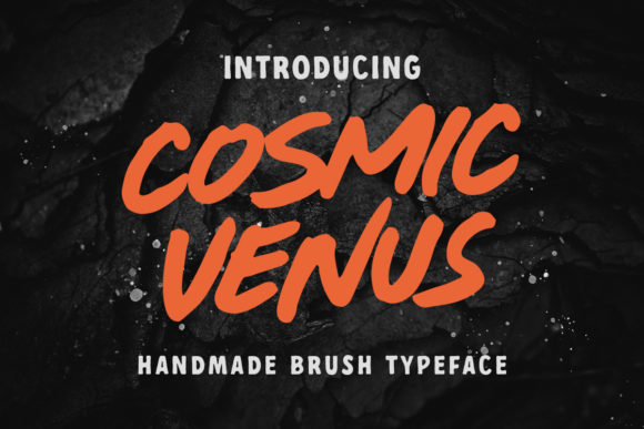 Cosmic Venus: A Bold Typeface for Branding