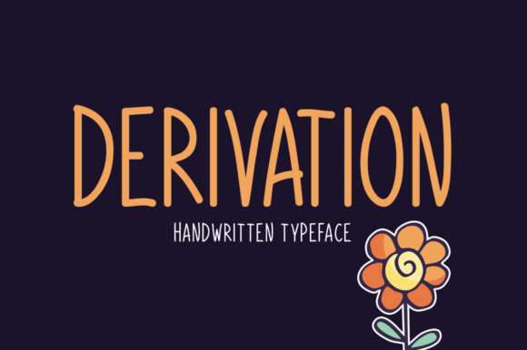 Derivation Font: A Handwritten Typeface for Branding