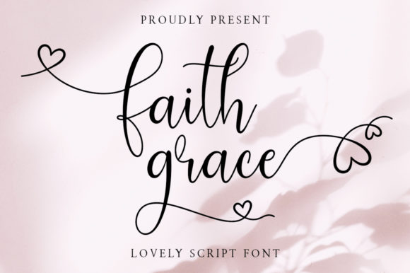 Faith Grace: A Romantic Script Font for Digital Design
