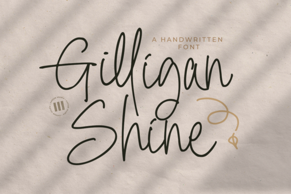 Gilligan Shine: A Timeless Handwritten Font for Editorial Design