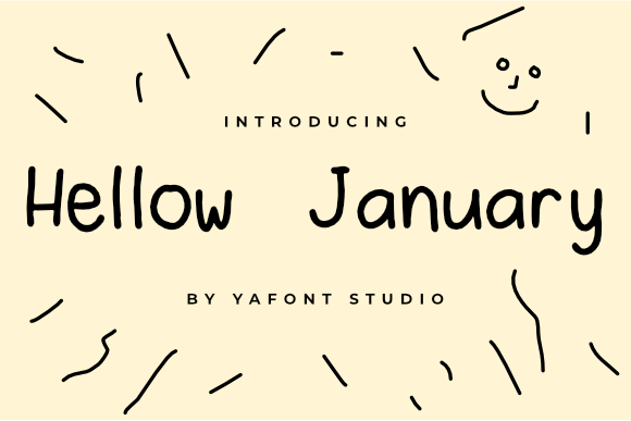 Hello January Font Review for Web Design