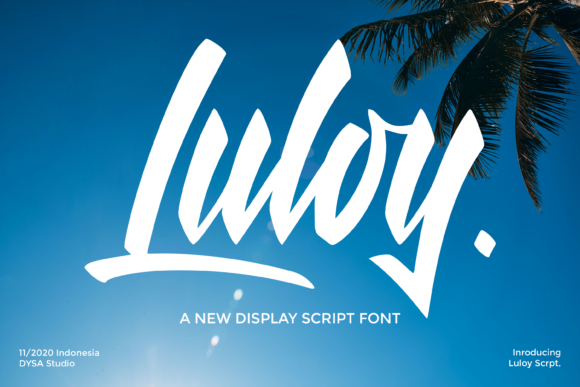 Luloy: A Handwritten Font for Authentic Branding