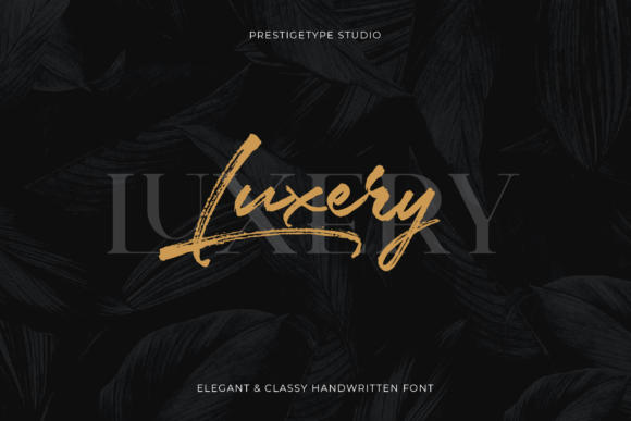 Luxery: The Handwritten Font for Scroll-Stopping Designs