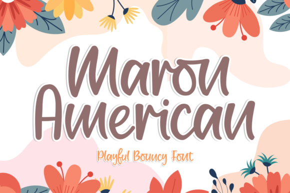 Maron American: A Handwritten Font for Branding