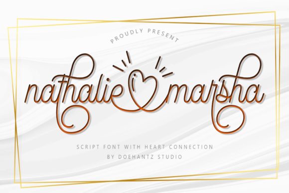 Nathalie Marsha: A Script Font for Clear Campaigns