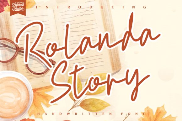 Rolanda Story: A Relaxed Handwritten Typeface