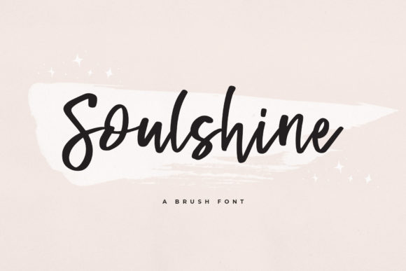 Soulshine: A Handwritten Font for Digital Branding