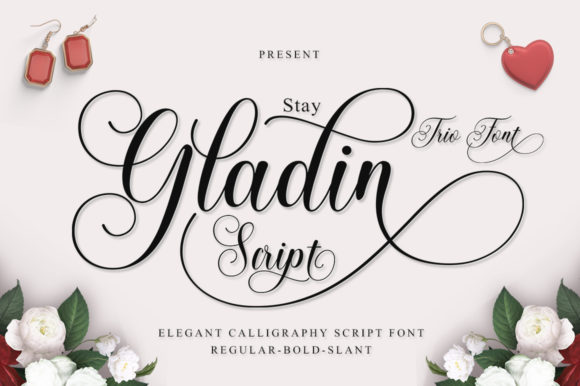 Stay Gladin: A Handwritten Font for Digital Elegance