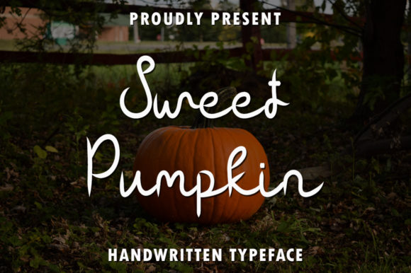 Sweet Pumpkin: A Handwritten Font for Digital Design