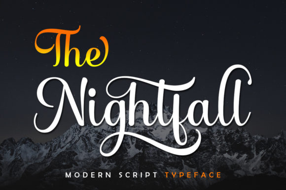 The Nightfall Font: Elevate Your Brand Identity