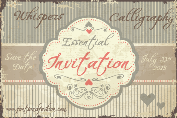 Whispers: The Elegant Script Font for Marketers